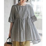 コットンボイルワイドギャザープルオーバー | rps | 詳細画像23