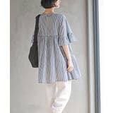 コットンボイルワイドギャザープルオーバー | rps | 詳細画像29