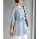 コットンボイルワイドギャザープルオーバー | rps | 詳細画像34