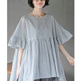 コットンボイルワイドギャザープルオーバー | rps | 詳細画像6