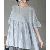 コットンボイルワイドギャザープルオーバー | rps | 詳細画像7