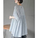 コットンボイルワイドギャザープルオーバー | rps | 詳細画像8