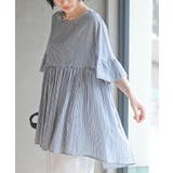 ネイビー | コットンボイルワイドギャザープルオーバー | rps