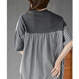 天竺パッチワークコクーンプルオーバー | rps | 詳細画像16 