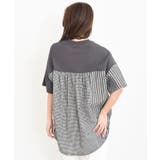 天竺パッチワークコクーンプルオーバー | rps | 詳細画像19 