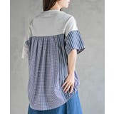 天竺パッチワークコクーンプルオーバー | rps | 詳細画像8 