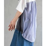 天竺パッチワークコクーンプルオーバー | rps | 詳細画像9 