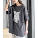 CHACグレー | カノコ箔プリントＴ | rps