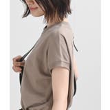 リブ使いフレンチスリーブTシャツ | rps | 詳細画像16