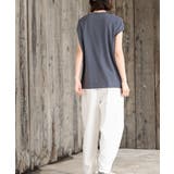 リブ使いフレンチスリーブTシャツ | rps | 詳細画像18