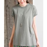 リブ使いフレンチスリーブTシャツ | rps | 詳細画像31