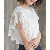 レース×カット切替Tシャツ | rps | 詳細画像16