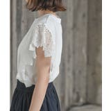 レース×カット切替Tシャツ | rps | 詳細画像18