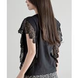 レース×カット切替Tシャツ | rps | 詳細画像29