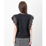 レース×カット切替Tシャツ | rps | 詳細画像32