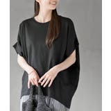 ブラック | 袖切替変形ドルマンT | rps