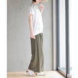アンティークフラワープリントタックTシャツ | rps | 詳細画像13