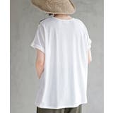 アンティークフラワープリントタックTシャツ | rps | 詳細画像16