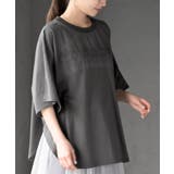 スカラップレース切替ワイドＴシャツ | rps | 詳細画像17 