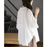 スカラップレース切替ワイドＴシャツ | rps | 詳細画像9 