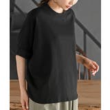 ブラック | モックネックワイドドルマンＴ | rps