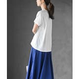 リボンプリントタックTシャツ | rps | 詳細画像3