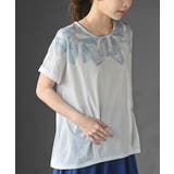 リボンプリントタックTシャツ | rps | 詳細画像9