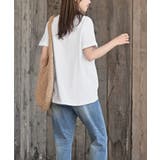 タック刺繍Ｔシャツ | rps | 詳細画像4 