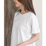 タック刺繍Ｔシャツ | rps | 詳細画像7 