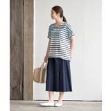 水彩しずくプリントタックＴシャツ | rps | 詳細画像10 