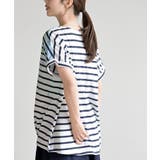 水彩しずくプリントタックＴシャツ | rps | 詳細画像16 