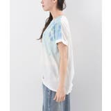 水彩しずくプリントタックＴシャツ | rps | 詳細画像18 