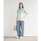 水彩しずくプリントタックＴシャツ | rps | 詳細画像2 
