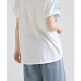 水彩しずくプリントタックＴシャツ | rps | 詳細画像8 