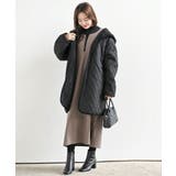 裏ボアフード付きキルティングコート | rps | 詳細画像20
