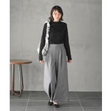 ウェーブジャガードハイネックカットソー | rps | 詳細画像20 