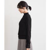 ウェーブジャガードハイネックカットソー | rps | 詳細画像24 