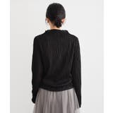 ウェーブジャガードハイネックカットソー | rps | 詳細画像25 