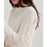 ウェーブジャガードハイネックカットソー | rps | 詳細画像7 