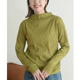 マスタード | ウェーブジャガードハイネックカットソー | rps