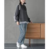 レイヤーネックラグランスリーブプルオーバー | rps | 詳細画像13 