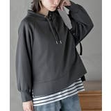 CHACグレー | レイヤーネックラグランスリーブプルオーバー | rps