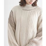 ケーブル切替ハンドステッチニットプルオーバー | rps | 詳細画像14