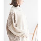 ケーブル切替ハンドステッチニットプルオーバー | rps | 詳細画像17