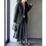 裏ボアフード付きキルティングショートコート | rps | 詳細画像13 