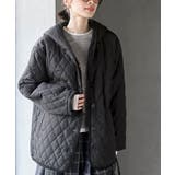 裏ボアフード付きキルティングショートコート | rps | 詳細画像14 