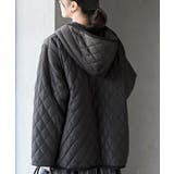 裏ボアフード付きキルティングショートコート | rps | 詳細画像16 