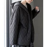 裏ボアフード付きキルティングショートコート | rps | 詳細画像17 