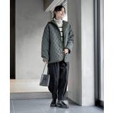 裏ボアフード付きキルティングショートコート | rps | 詳細画像2 