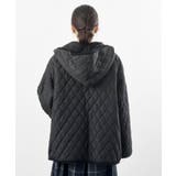 裏ボアフード付きキルティングショートコート | rps | 詳細画像20 
